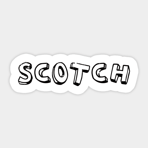 Scotch Sticker by PsychicCat